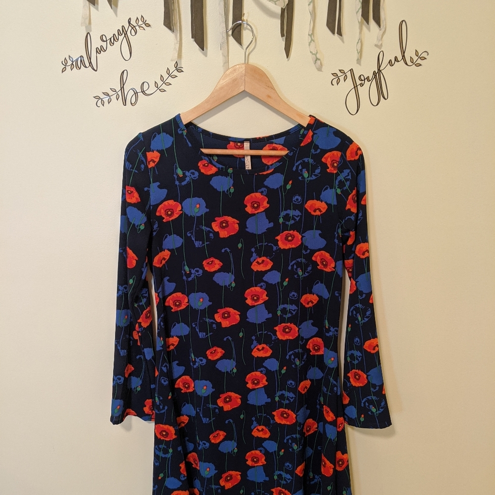 Longsleeve Poppy Floral Dress